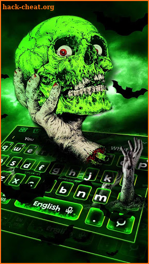 Ghost Skull Keyboard screenshot
