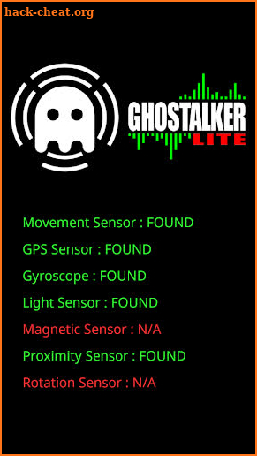 Ghostalker LITE screenshot