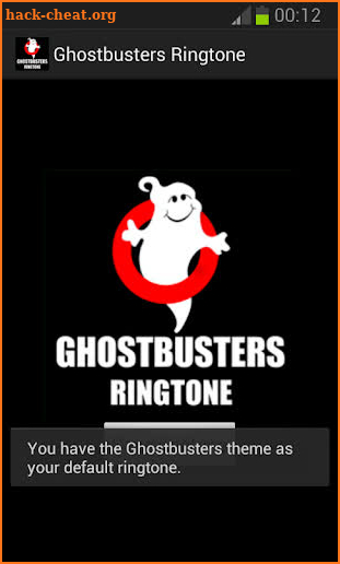 Ghostbusters Ringtone screenshot
