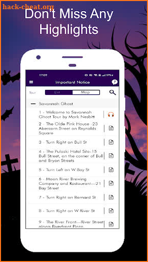 Ghosts of Savannah Tour Guide screenshot