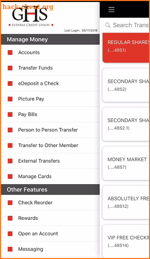 GHS FCU Mobile screenshot