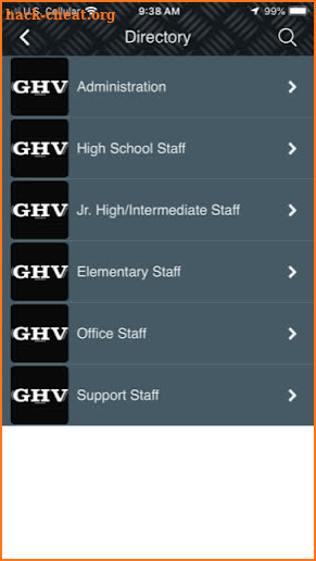 GHV Schools screenshot