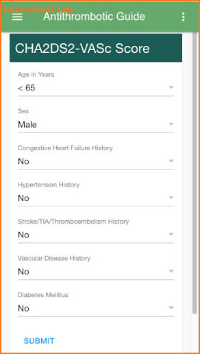 GI Antithrombotic Guide screenshot