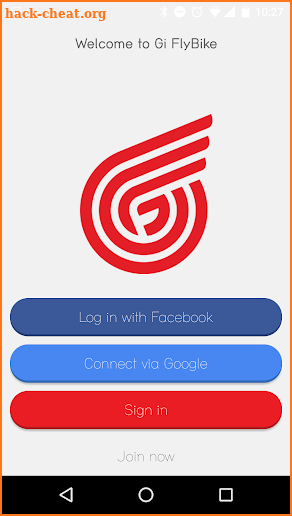 Gi Fly Mobile App screenshot