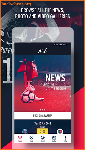 Gianluigi Buffon Official App screenshot