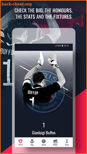 Gianluigi Buffon Official App screenshot