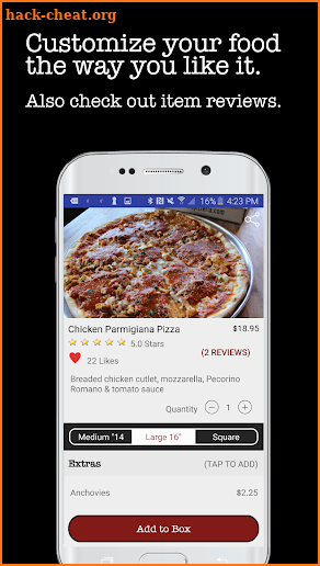 Gianni's Pizza screenshot