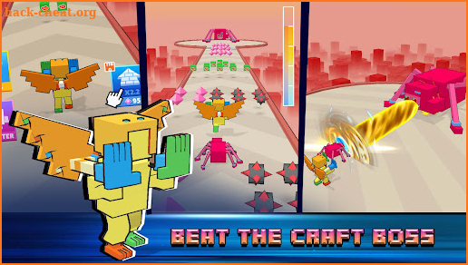 Giant Craft Monster Rush screenshot