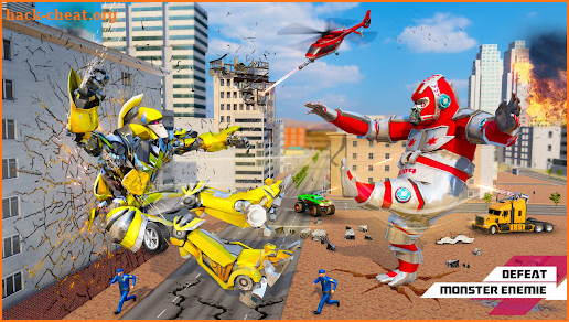 Giant Gorilla Robot Transform Game: Robot Games screenshot