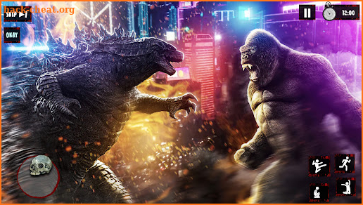 Giant Monster vs Kong Rampage screenshot