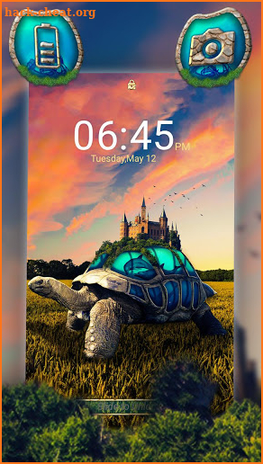 Giant Turtle Fantasy Launcher Theme screenshot