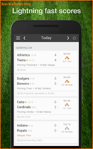 Giants Baseball: Live Scores, Stats, Plays & Games screenshot