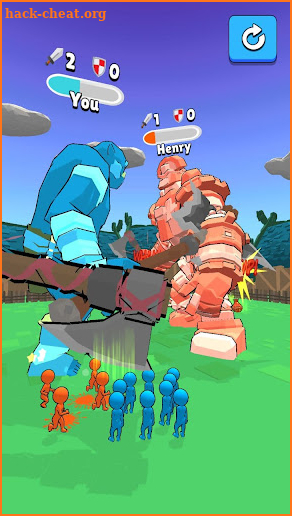 Giants Duel: Crowd Raid screenshot