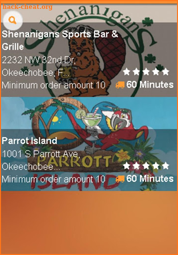 Giddy Up To-Go Food Delivery screenshot