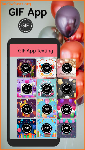 GIF App For Android Texting screenshot