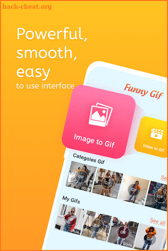 Gif maker editor: Gif creator & Gif editor screenshot