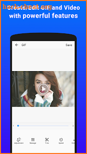 GIF Maker, GIF Editor, Video Maker, Video to GIF screenshot