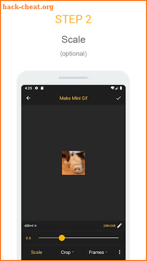 Gif mini: GIF Editor, Compress GIF, Crop GIF screenshot