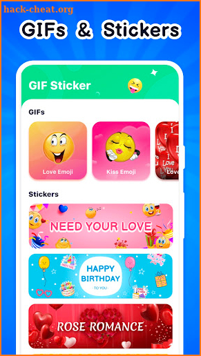GIF Sticker & WAsticker screenshot