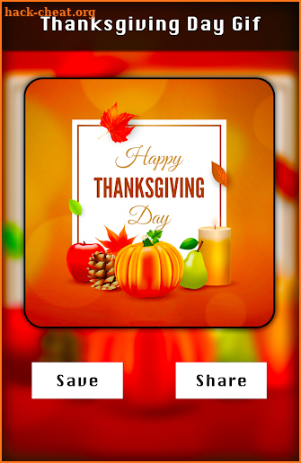 GIF Thanksgiving Day screenshot