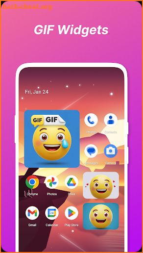 Gif Widget & Photo Widget screenshot