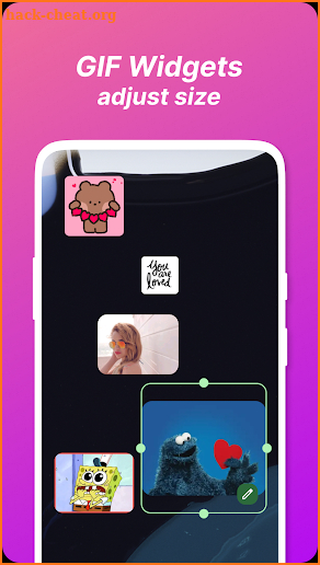 Gif Widget & Photo Widget screenshot