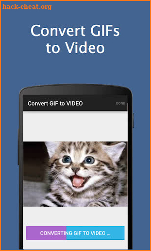 GIF2VIDEO - trans GIF to VIDEO screenshot
