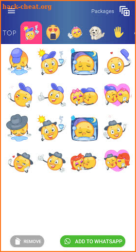 Gifoo Animated Stickers & GIF (WAStickerApps) screenshot