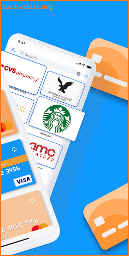 Gift & Credit Card Wallet screenshot
