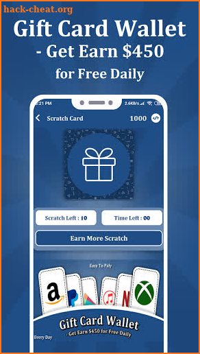 Gift Card Wallet - Get Earn $450 for Free Daily screenshot