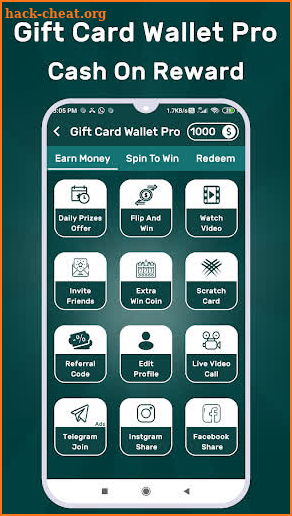 Gift Cards Wallet Cashback Pro screenshot