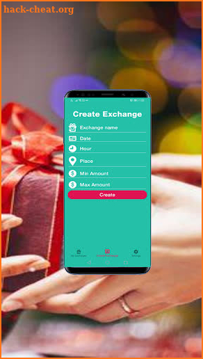 Gift Exchange Organizer screenshot