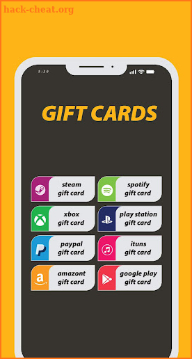 Gift Game PSN Cards screenshot