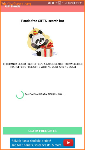 GIFT PANDA : FREE GIFTS BOT screenshot