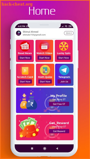 Gift To Cash - Earn Gift Money 2021 screenshot