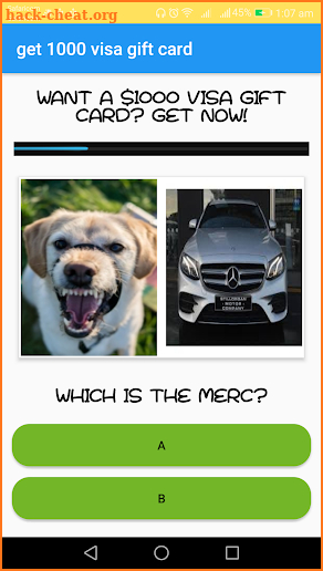 giftcard codes: play game app, earn vi-sa giftcard screenshot