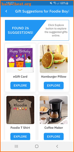 GIFTLY - Gift Ideas & Suggestions screenshot