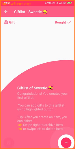 Giftme - Gift List screenshot