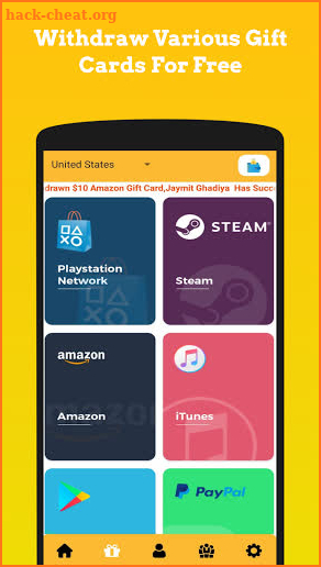 GIFTPLAY: Free Gift Cards & Rewards Playing Games screenshot