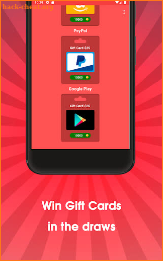 Gifty 🎁 Free Gift Cards Daily Draws screenshot