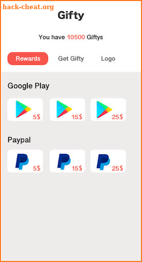 Gifty - Win Rewards screenshot
