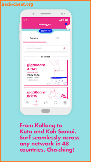 giga! Best Telco in an App screenshot