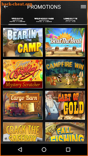 Gila River Casinos screenshot