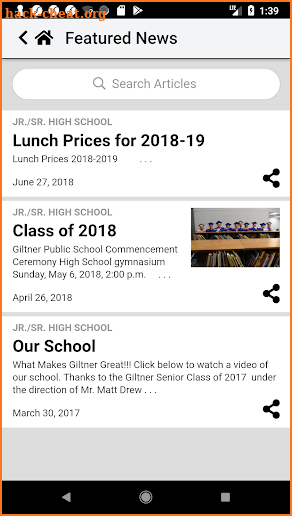 Giltner Public School screenshot