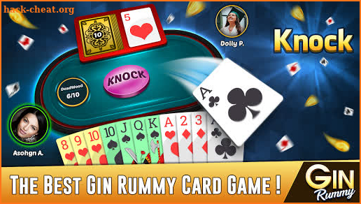Gin Rummy - Best Free 2 Player Card Games screenshot