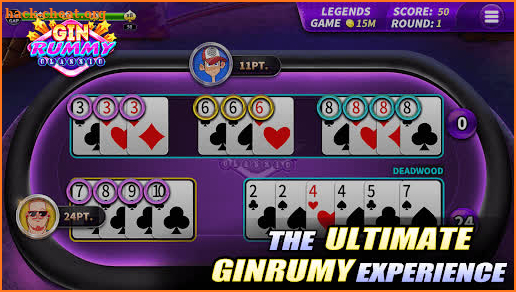 Gin Rummy - offline card games screenshot