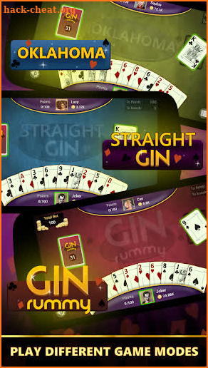 Gin Rummy - Offline Free Card Games screenshot
