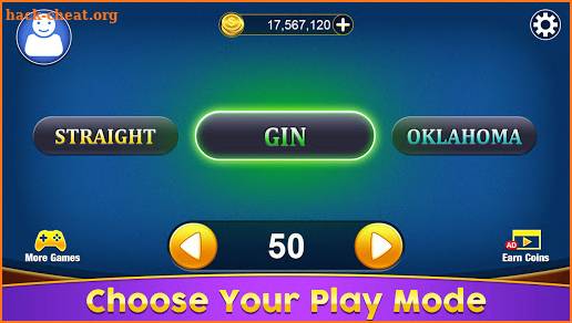 Gin Rummy Plus Slots - Free Card Games Offline Fun screenshot