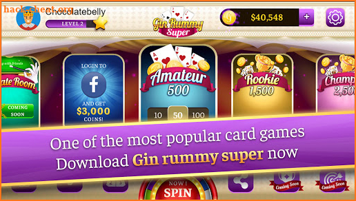Gin Rummy Super - play with friends online free screenshot