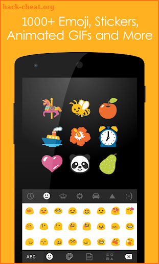 Ginger Keyboard - Emoji, GIFs, Themes & Games screenshot